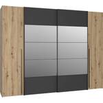 Drehtürenschrank von loftscape, in der Farbe Schwarz, aus Holzwerkstoff, Vorschaubild