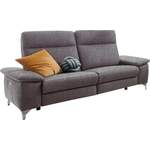 2/3-Sitzer Sofa von 3C Carina, in der Farbe Braun, aus Flachgewebe, andere Perspektive, Vorschaubild