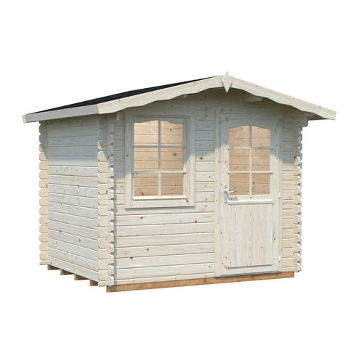 Preisvergleich für PALMAKO Blockbohlenhaus »Emma«, Holz, BxHxT: 290 x ...