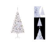 Weihnachtsbaum von VIDAXL, in der Farbe Weiss, aus Pvc, andere Perspektive, Vorschaubild