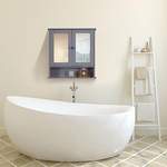 Badezimmerschrank von MAISON ARTS, in der Farbe Grau, aus Mdf-platte, andere Perspektive, Vorschaubild