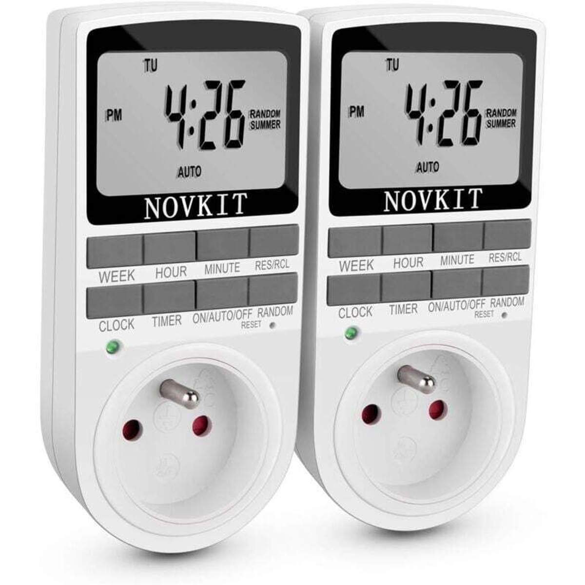 Preisvergleich für Digitaler Timer für Steckdosen mit Diebstahlschutz ...