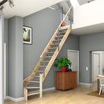Treppe von DOLLE, in der Farbe Braun, aus Eiche, andere Perspektive, Vorschaubild