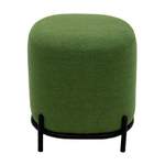 Sitzhocker von Doncosmo, in der Farbe Grün, aus Webstoff, andere Perspektive, Vorschaubild