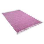 Läufer Teppich von THEKO, in der Farbe Rosa, aus Baumwolle, andere Perspektive, Vorschaubild
