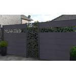 Sichtschutz von GartenLand, in der Farbe Schwarz, andere Perspektive, Vorschaubild