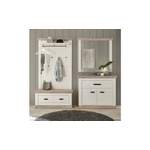 Garderobenpaneel von home affaire, in der Farbe Weiss, aus Holzwerkstoff, Vorschaubild