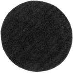 Hochflorteppich von Carpet City, in der Farbe Schwarz, Vorschaubild