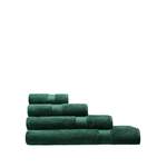 Handtuch-Set von Cotonea, in der Farbe Grün, aus Baumwolle, andere Perspektive, Vorschaubild