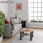 Couchtisch von Vicco, in der Farbe Grau, aus Spanplatte, andere Perspektive, Vorschaubild