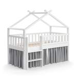 Kinderbett von VitaliSpa, in der Farbe Weiss, aus Holz, andere Perspektive, Vorschaubild