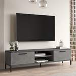 TV-Lowboard von [EN.CASA], in der Farbe Grau, aus Spanplatte, Vorschaubild