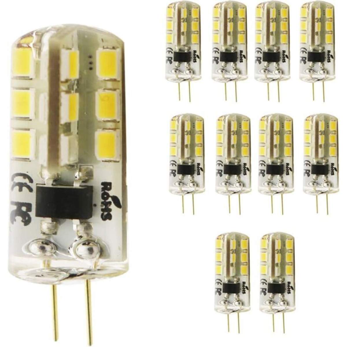 A Led Preisvergleich für 10er-Pack G4 LED-Lampen, 4 SMD 2835 LED, 3 W, AC 220 ...