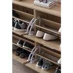 Schuhschrank von Wohnling, in der Farbe Silber, aus Holzwerkstoff, andere Perspektive, Vorschaubild