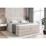 Boxspringbett von ALTDECOR, in der Farbe Braun, aus Polyurethan, andere Perspektive, Vorschaubild