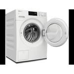 Frontladerwaschmaschine von MIELE, in der Farbe Weiss, aus Wolle, andere Perspektive, Vorschaubild