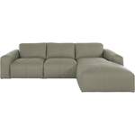 Ecksofa von PLACES OF STYLE, in der Farbe Beige, aus Echtleder, Vorschaubild