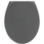 WC-Sitz von Wenko, in der Farbe Grau, aus Kunststoff, andere Perspektive, Vorschaubild