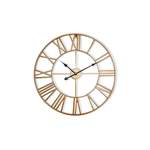 Wanduhr von Casa Chic, in der Farbe Gold, aus Metall, andere Perspektive, Vorschaubild