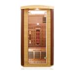 Sauna-Kabine von Dewello, in der Farbe Braun, aus Sicherheitsglas, Vorschaubild