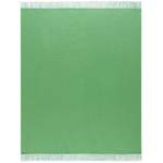 Tagesdecke von Biederlack, in der Farbe Grün, aus Schurwolle, andere Perspektive, Vorschaubild