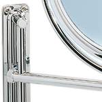 Kosmetikspiegel von Wenko, in der Farbe Silber, aus Metall, andere Perspektive, Vorschaubild