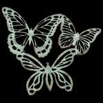 Wanddekoration Butterflies der Marke ClearAmbient