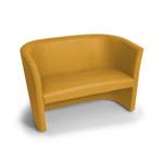 2/3-Sitzer Sofa von Moebel-Eins, in der Farbe Gelb, aus Polyurethan, andere Perspektive, Vorschaubild