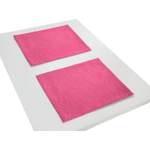 Platzset von Wirth, in der Farbe Rosa, aus Polyester, Vorschaubild