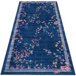 Teppich von freundin Home Collection, in der Farbe Blau, aus Textil, andere Perspektive, Vorschaubild