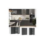 Küchen-Hängeschrank von Vicco, in der Farbe Grau, aus Spanplatte, Vorschaubild