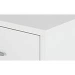 Nachttischkommode von Sofa.de, in der Farbe Weiss, aus Kunststoff, andere Perspektive, Vorschaubild