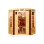 Sauna-Kabine von Dewello, in der Farbe Braun, aus Lackiert, andere Perspektive, Vorschaubild