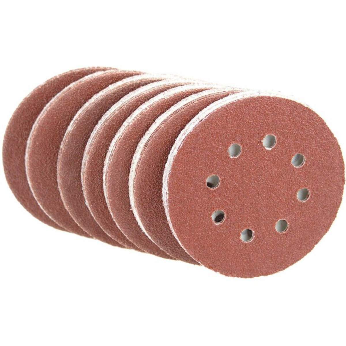 125 150 180 Mm Exzenter Schleifscheiben 6 9 15 Loch Schleifpapier Klett Grün E - Foto 1