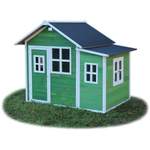 Gartenhaus von Exit Toys, in der Farbe Grün, aus Holz, Vorschaubild