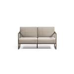 2/3-Sitzer Sofa von Kave Home, in der Farbe Beige, aus Metall, andere Perspektive, Vorschaubild