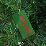 Weihnachtsgirlande von Casaria®, in der Farbe Grün, aus Pvc, andere Perspektive, Vorschaubild