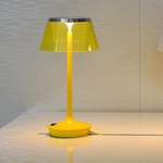 Beistelltischlampe von Aluminor, in der Farbe Gelb, aus Metall, andere Perspektive, Vorschaubild