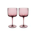 Glas von Villeroy & Boch, in der Farbe Rosa, andere Perspektive, Vorschaubild