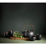 Teekocher von ASA, in der Farbe Schwarz, aus Keramik, andere Perspektive, Vorschaubild