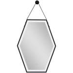 Badspiegel von Sanotechnik, in der Farbe Schwarz, aus Aluminium, Vorschaubild