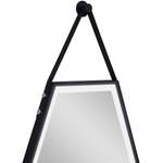 Badspiegel von Sanotechnik, in der Farbe Schwarz, aus Aluminium, andere Perspektive, Vorschaubild