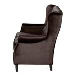 2/3-Sitzer Sofa von Maison Belfort, in der Farbe Braun, aus Samt, andere Perspektive, Vorschaubild