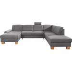 Wohnlandschafte von exxpo - sofa fashion, in der Farbe Grau, aus Holzwerkstoff, Vorschaubild