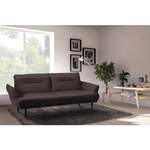 2 & 3 Sitzer Sofa von Livetastic, in der Farbe Braun, aus Leder, andere Perspektive, Vorschaubild
