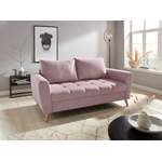 2 & 3 Sitzer Sofa von home affaire, in der Farbe Rosa, aus Polyester, andere Perspektive, Vorschaubild