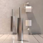 WC-Bürste von FROST, in der Farbe Silber, aus Edelstahl, andere Perspektive, Vorschaubild