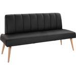 Sitzbank von exxpo - sofa fashion, in der Farbe Schwarz, aus Holzwerkstoff, andere Perspektive, Vorschaubild