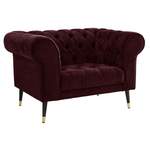 Chesterfield von Guido Maria Kretschmer Home&Living, in der Farbe Rot, andere Perspektive, Vorschaubild