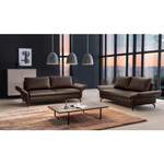 2 & 3 Sitzer Sofa von Livetastic, in der Farbe Braun, aus Leder, andere Perspektive, Vorschaubild